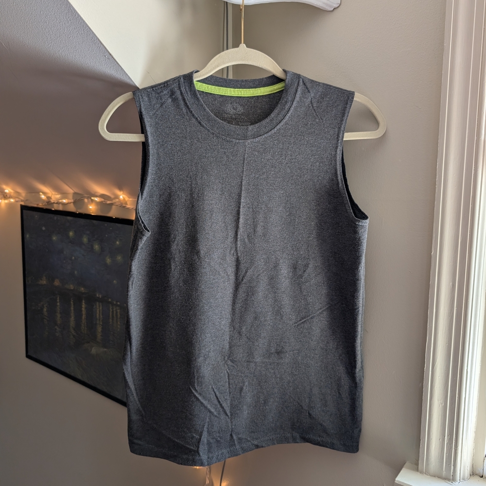 Fruit of the Loom Charcoal Tank Top